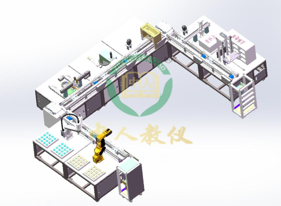 ZRFMS-2000工业4.0模式化柔性自动化生产线实训系统