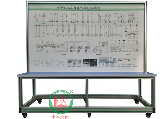 ZRXNYC-QCQ纯电动车车身电气教学系统