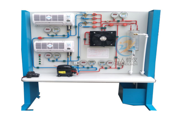 制冷系统原理与性能测试多功能实验装置,制冷原理实训台